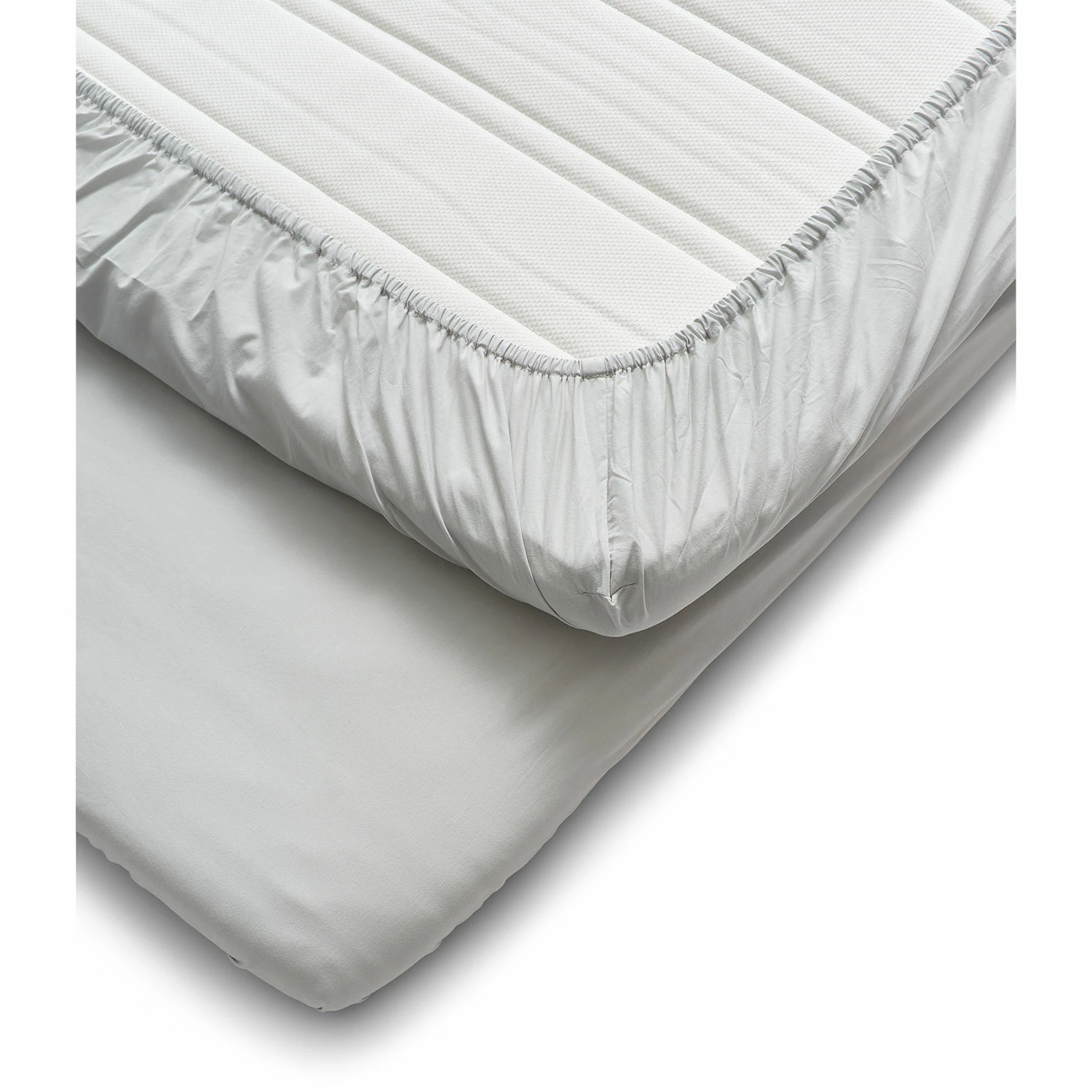 Calm Laken Baumwolle 180x200 Cm, Hellgrau