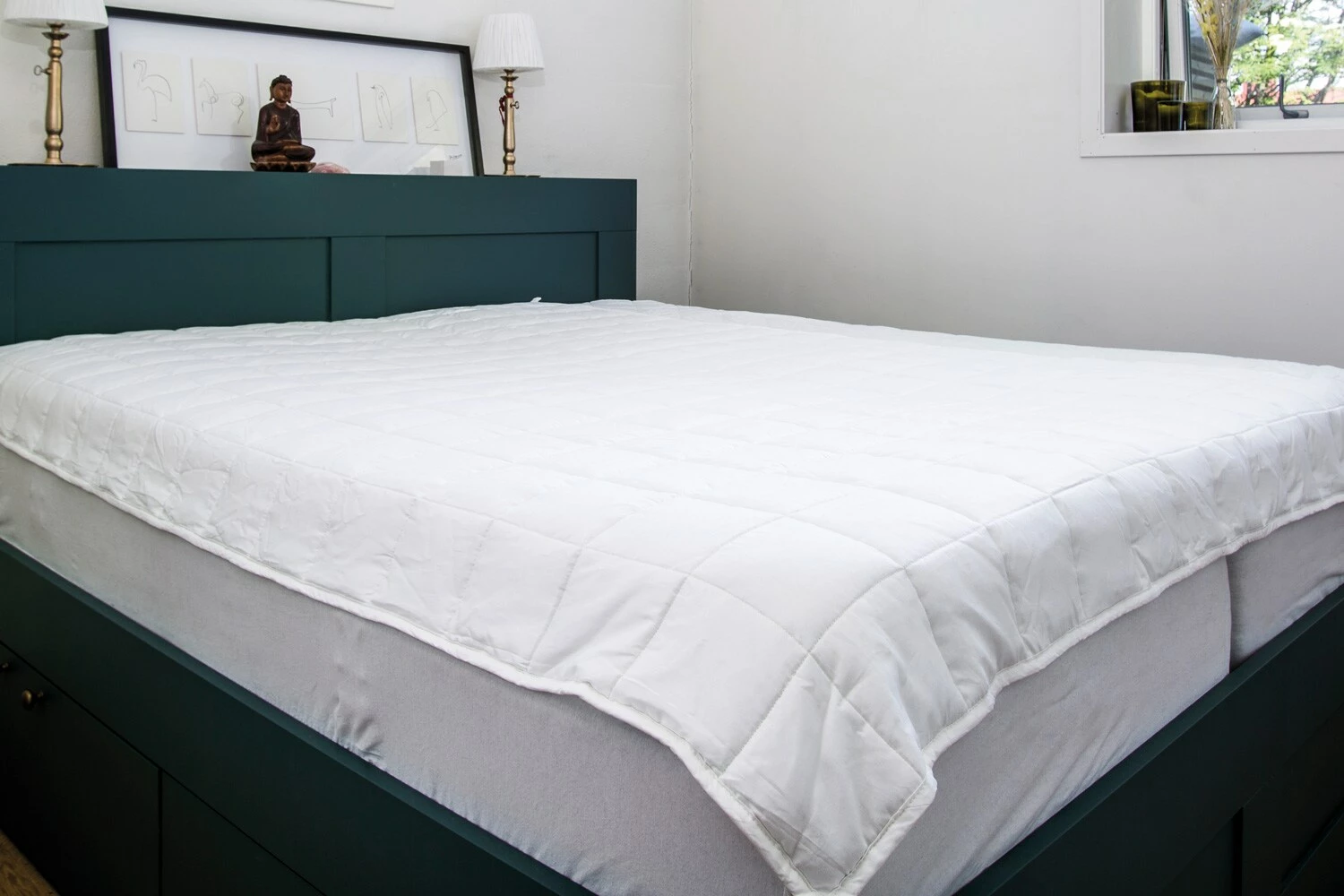 Pearl Classic Weighted Duvet 150x230 Cm White, 9 Kg – Bild 3