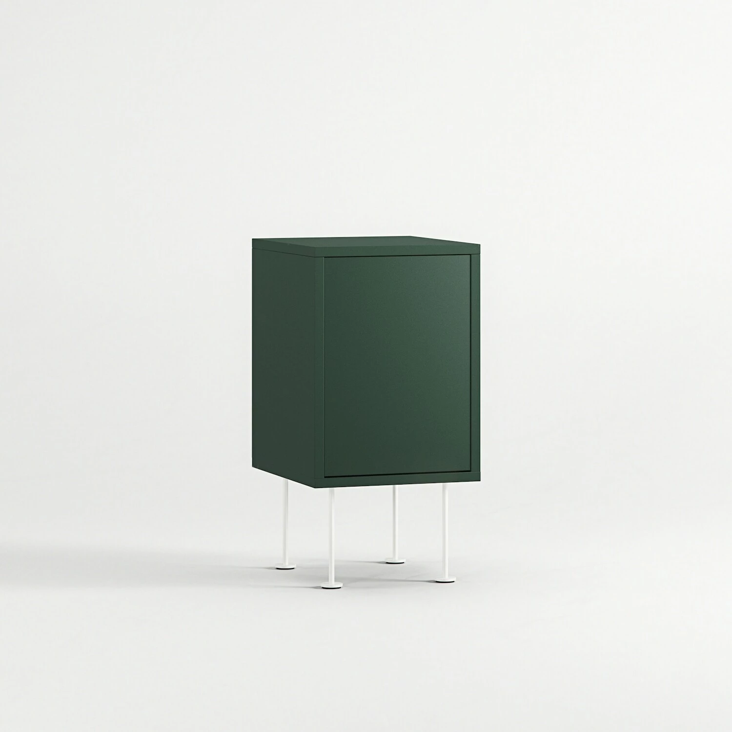 Vogue Nachttisch, Grün / Weiß – Bild 4