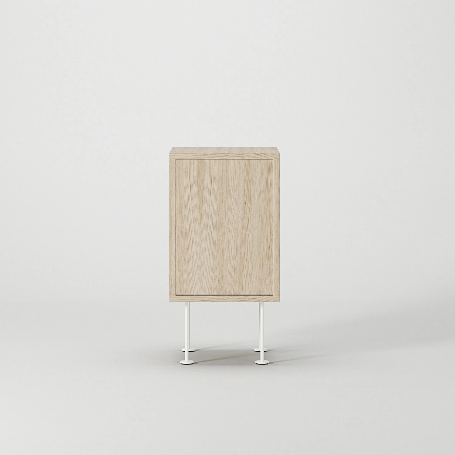 Vogue Nachttisch, White Pigmented Oak / Weiß – Bild 2