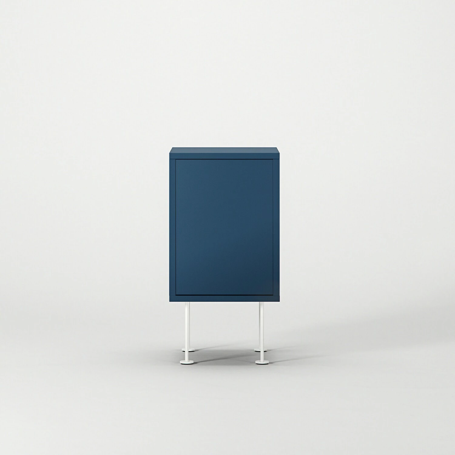 Vogue Nachttisch, Blau / Weiß – Bild 2