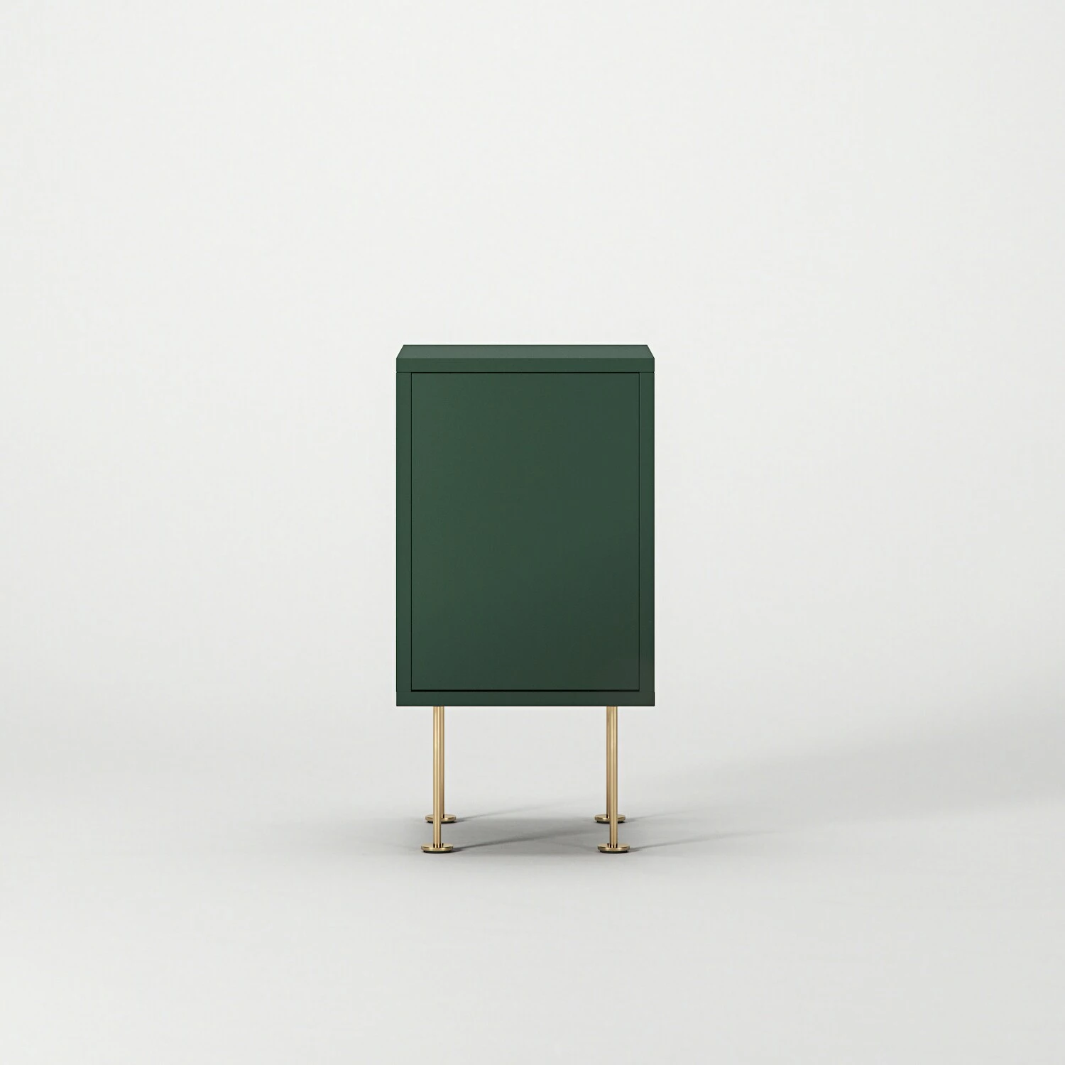 Vogue Nachttisch, Grün / Messing – Bild 2