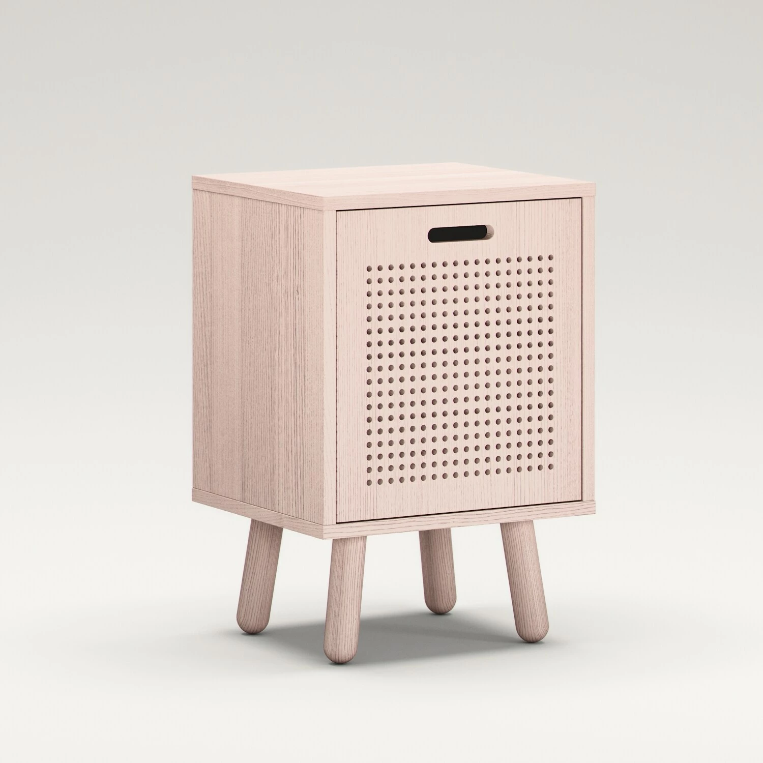 Ray Nachttisch, In Weiß Pigmentierter Esche – Bild 3