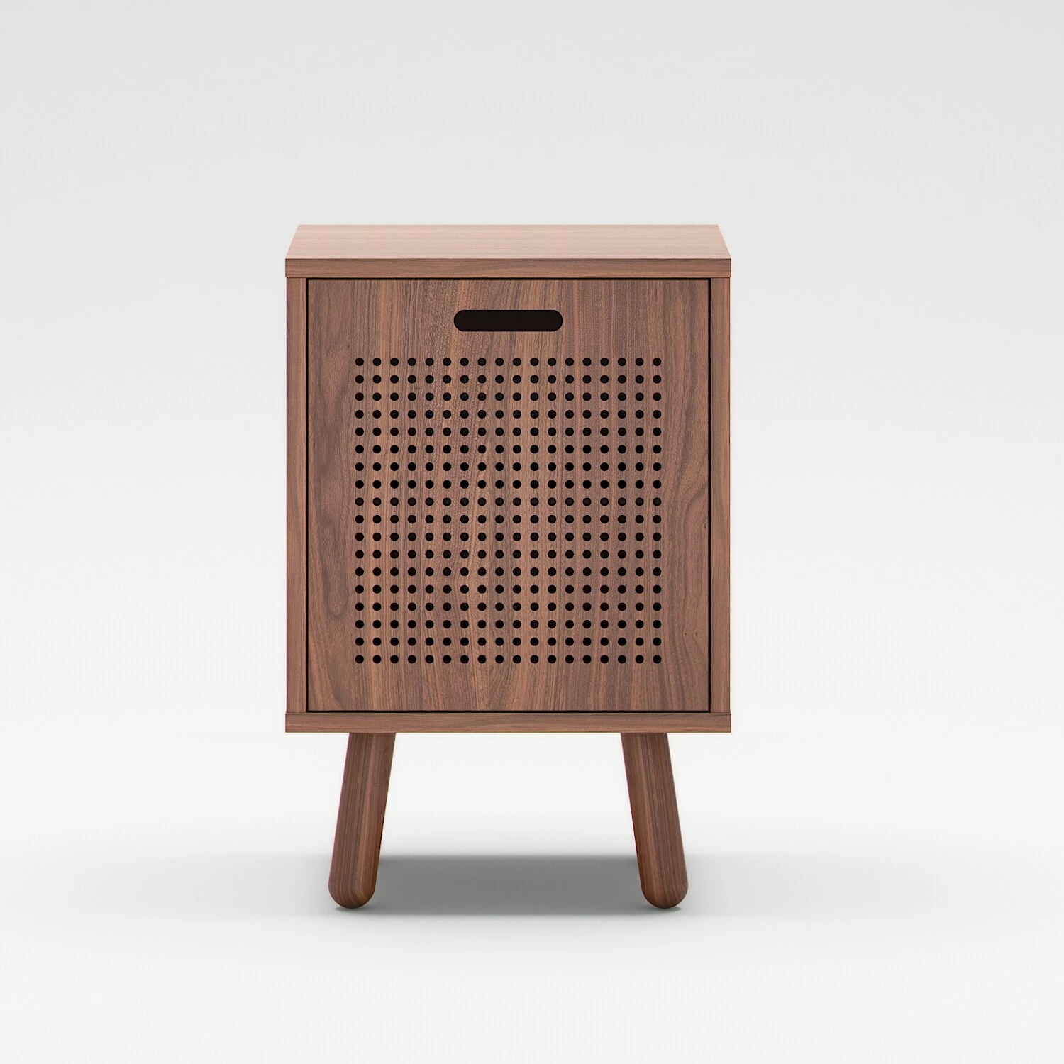Ray Nachttisch, Walnussfarben – Bild 2