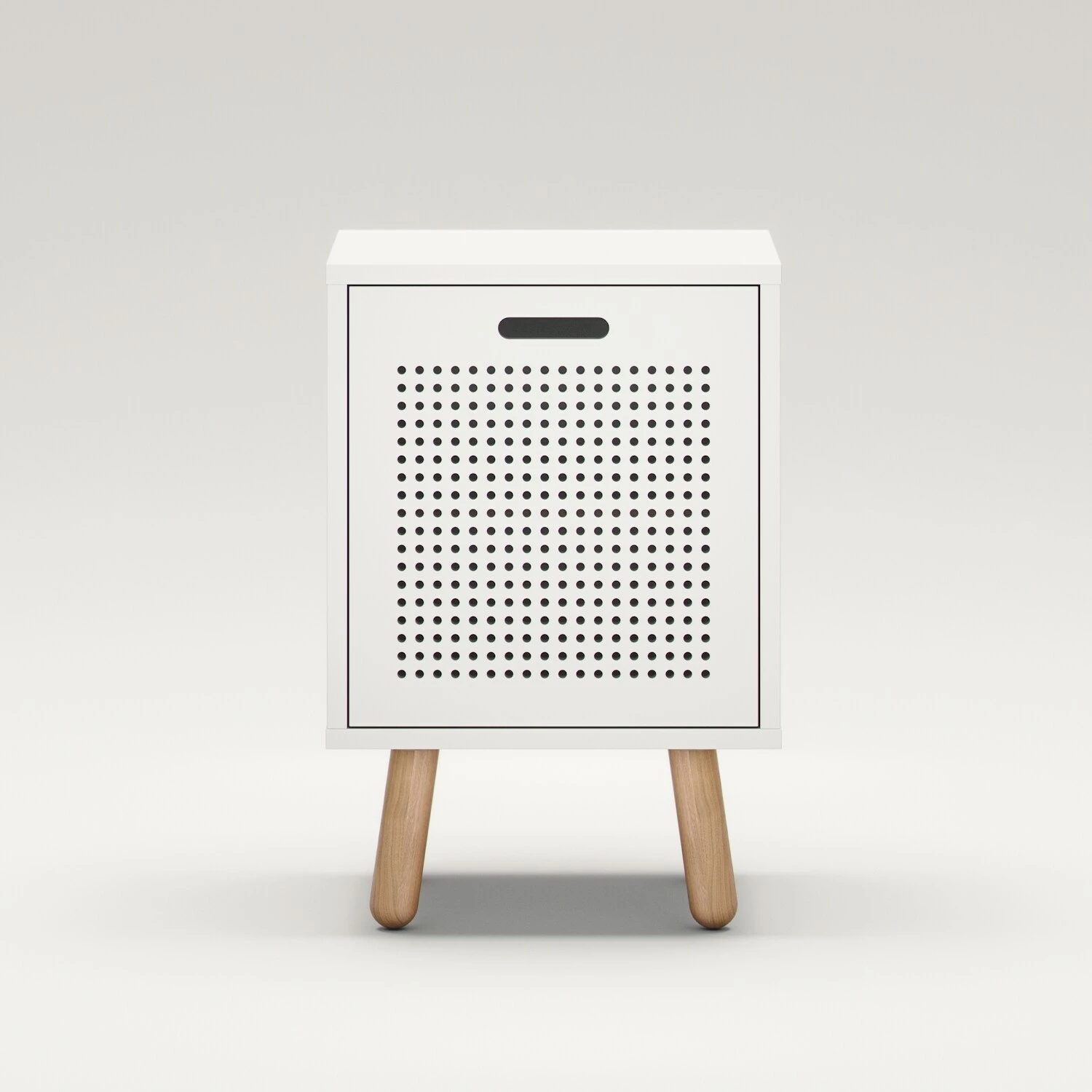 Ray Nachttisch, Weiß – Bild 2