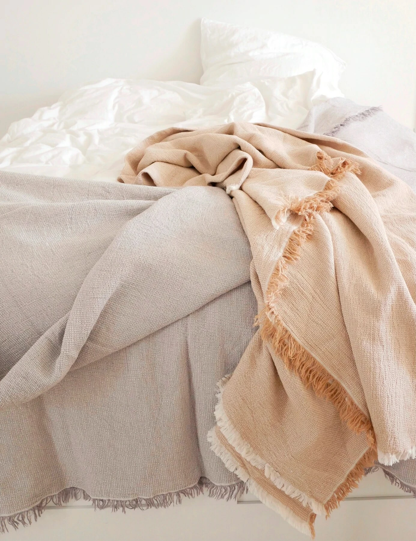 Daisy Tagesdecke 240x220 Cm, Camel – Bild 2