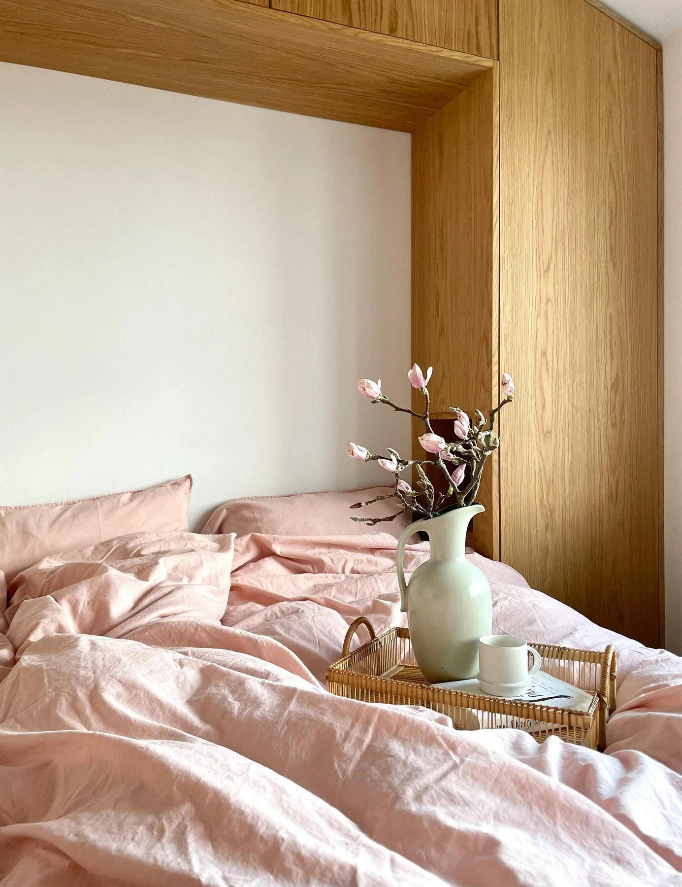 Star Bettbezug 220x220 Cm, Light Rose – Bild 2