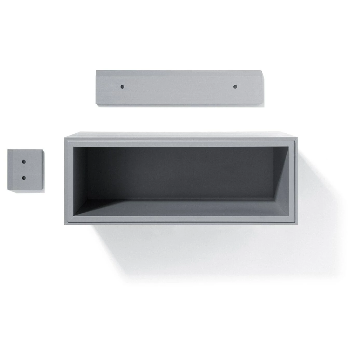 Edge Air Nachttisch, Grau