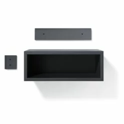 Edge Air Nachttisch, Schwarz