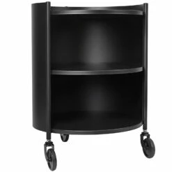 Ferm LIVING Eve Beistelltisch, Schwarz