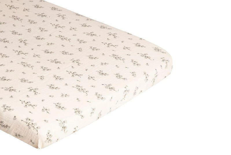 Bluebell Muslin Spannbetttuch, 180x200 Cm – Bild 2