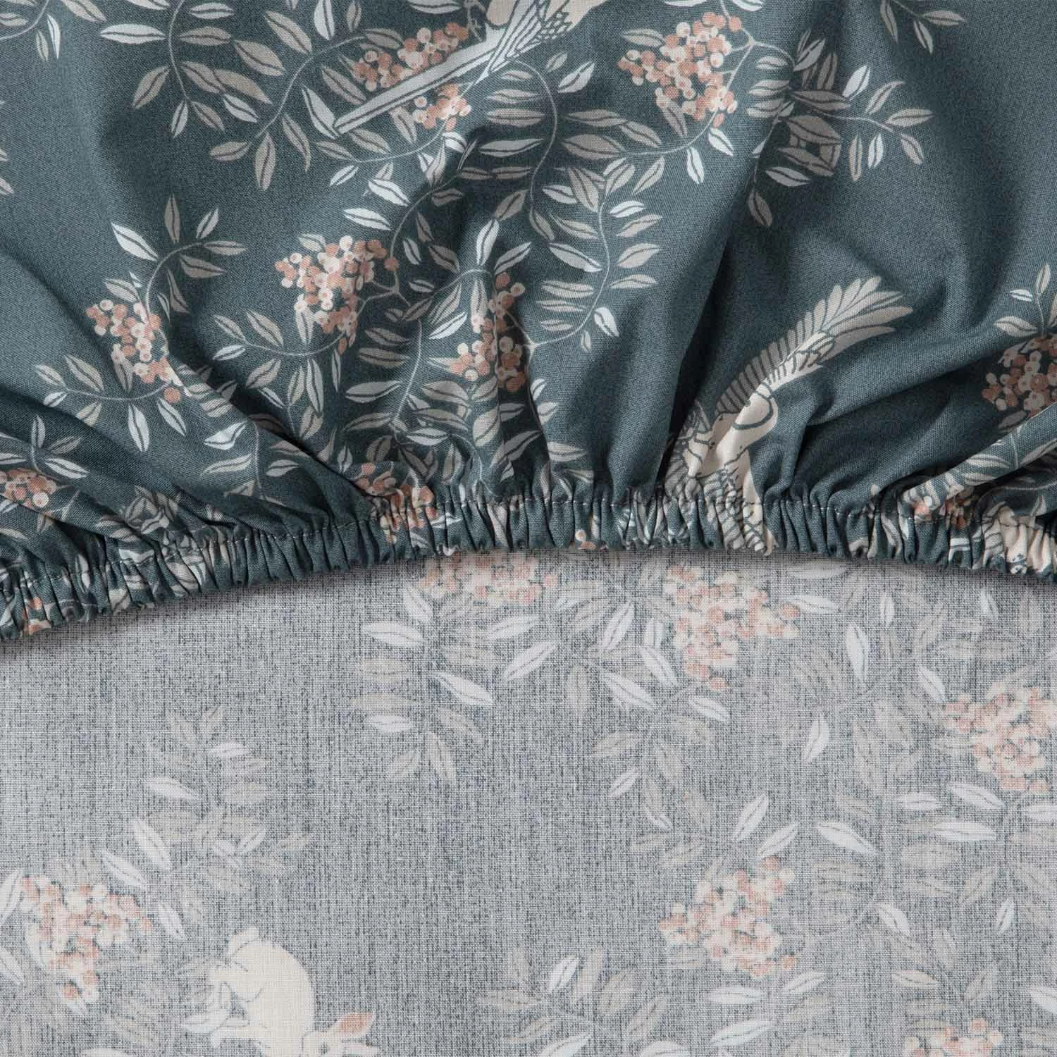 Fauna Forest Spannbetttuch 60x120 Cm, Für Junioren – Bild 2