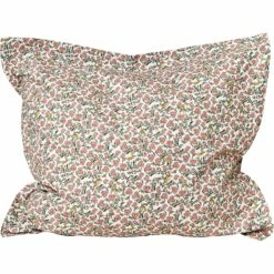 Floral Vine Adult Pillowcase, Light Warmgray