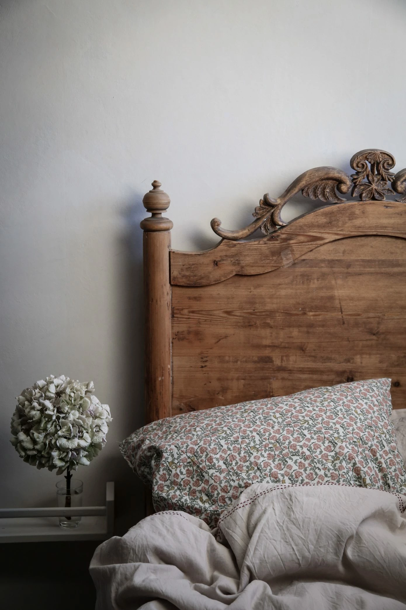 Floral Vine Adult Pillowcase, Light Warmgray – Bild 2