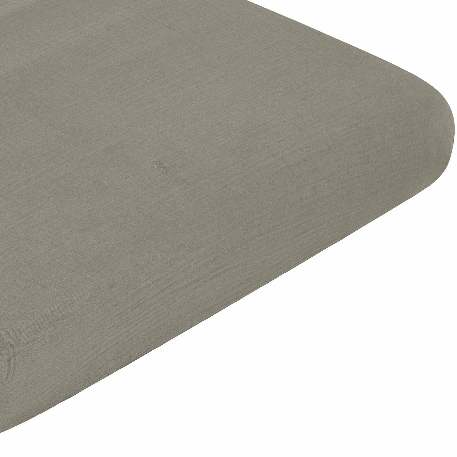 Geranium Spannbetttuch Musselin 180x200 Cm, Doppelt – Bild 2