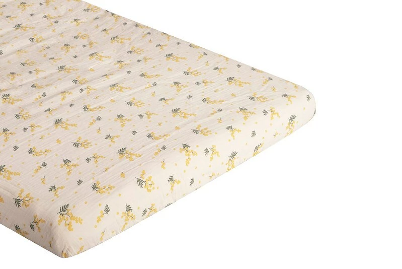 Mimosa Muslin Spannbetttuch, 180x200 Cm – Bild 2