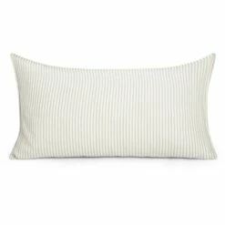 Stripe Anjou Kissenbezug Musselin, 50x90 Cm