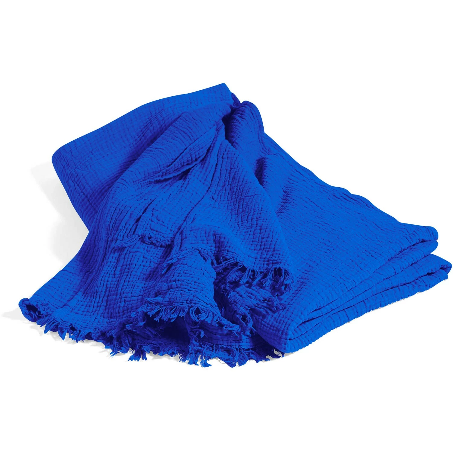 Hay Crinkle Tagesdecke 260x260 Cm, Ultra Marine