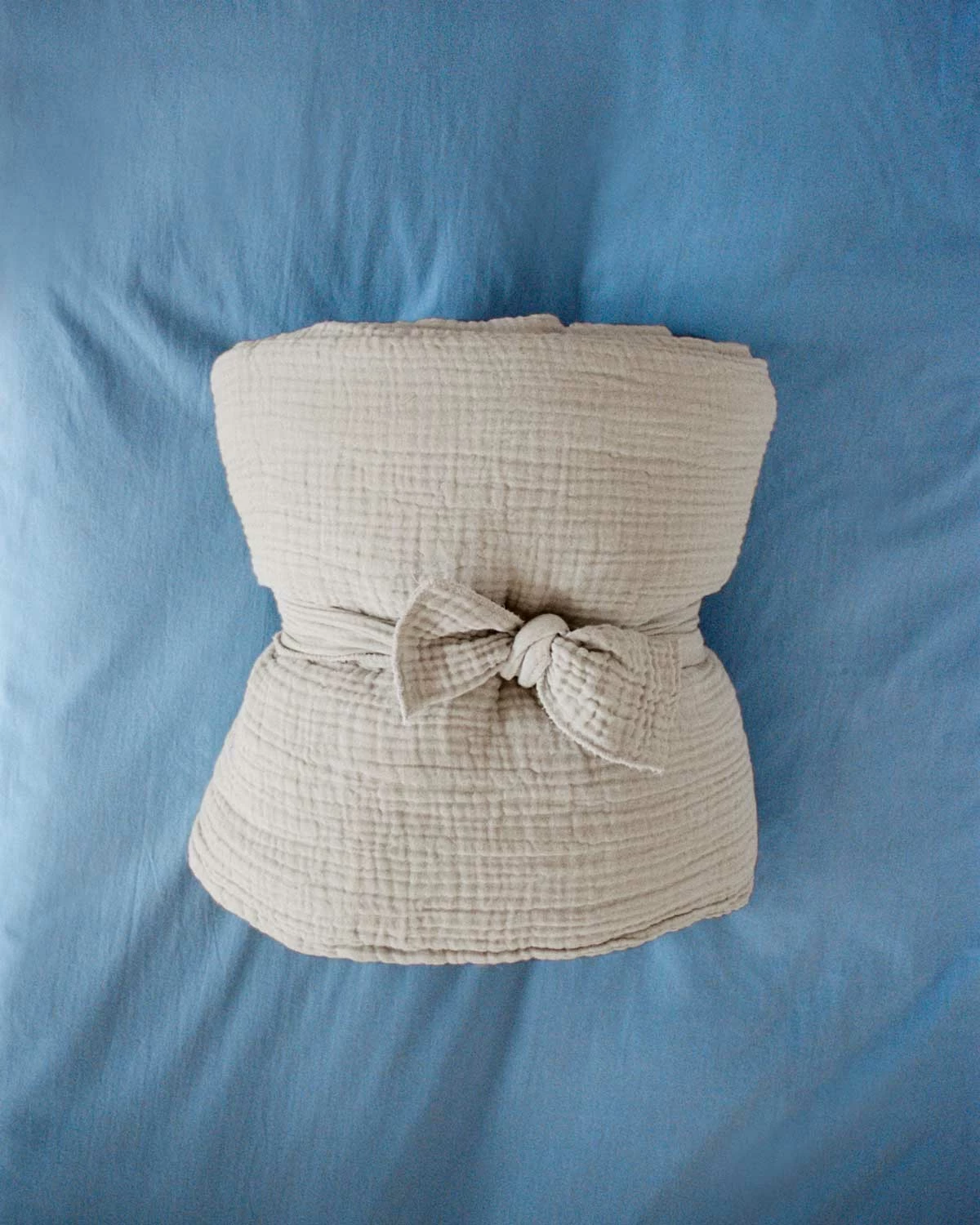 Hay Crinkle Tagesdecke 260x260 Cm, Cool Grey – Bild 2