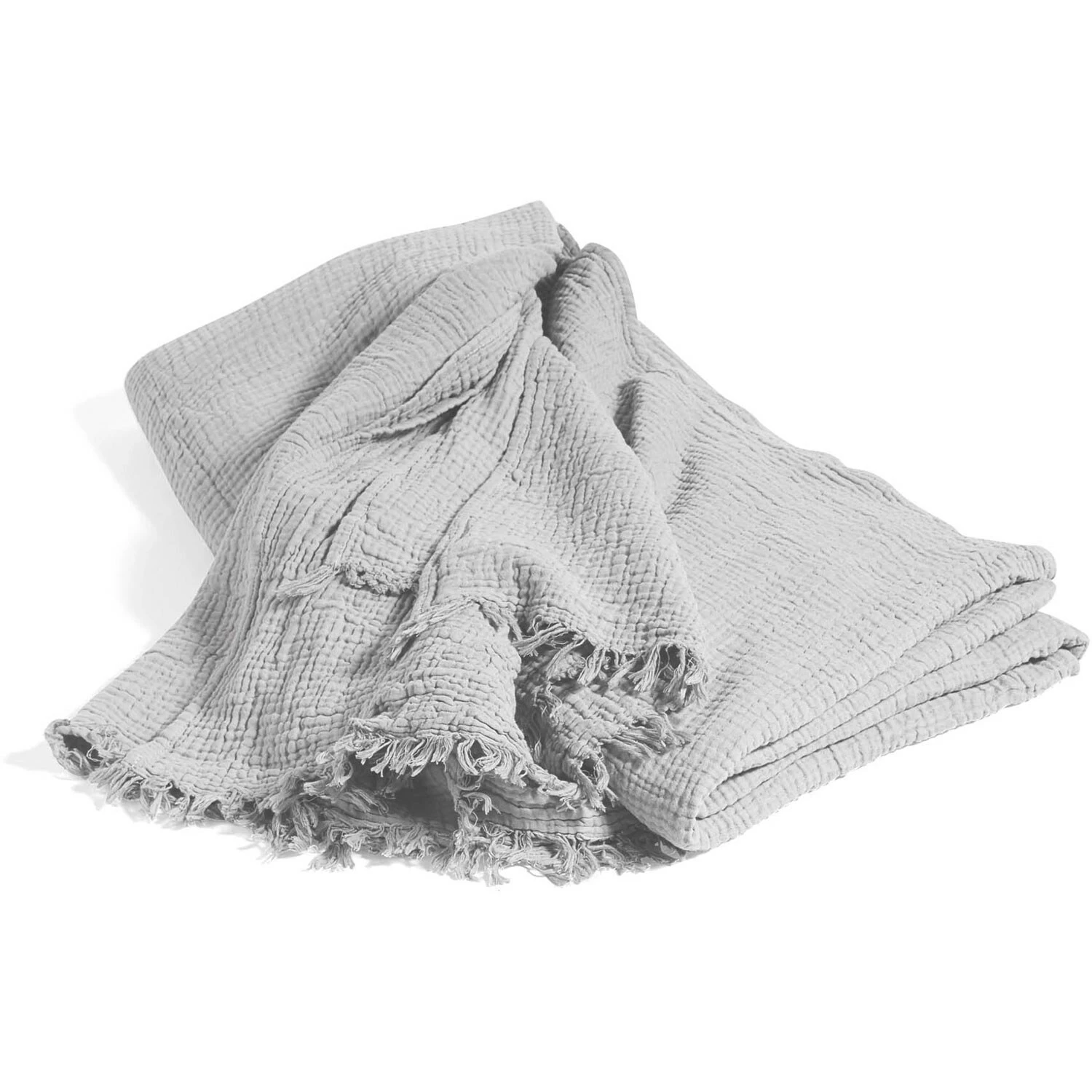 Hay Crinkle Tagesdecke 260x260 Cm, Cool Grey