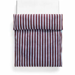 Hay Été Bettdeckenbezug Doppelt, 200x220 Cm, Bordeaux/Sky Blue