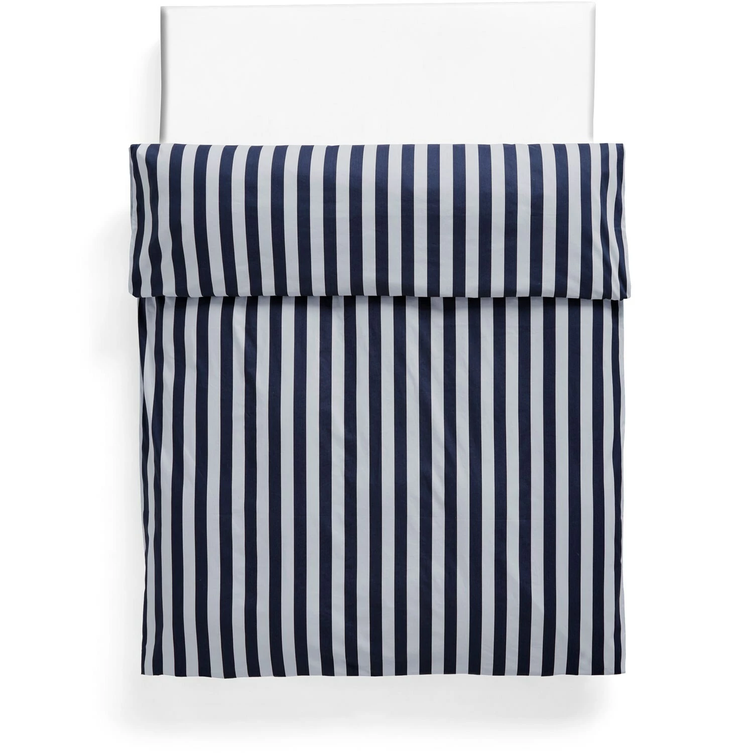 Hay Été Bettdeckenbezug Doppelt, 200x220 Cm, Midnight Blue/Hellgrau