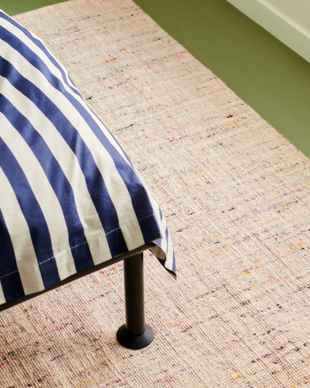 Hay Été Bettdeckenbezug Einzeln, 140x200 Cm, Midnight Blue/Hellgrau – Bild 3