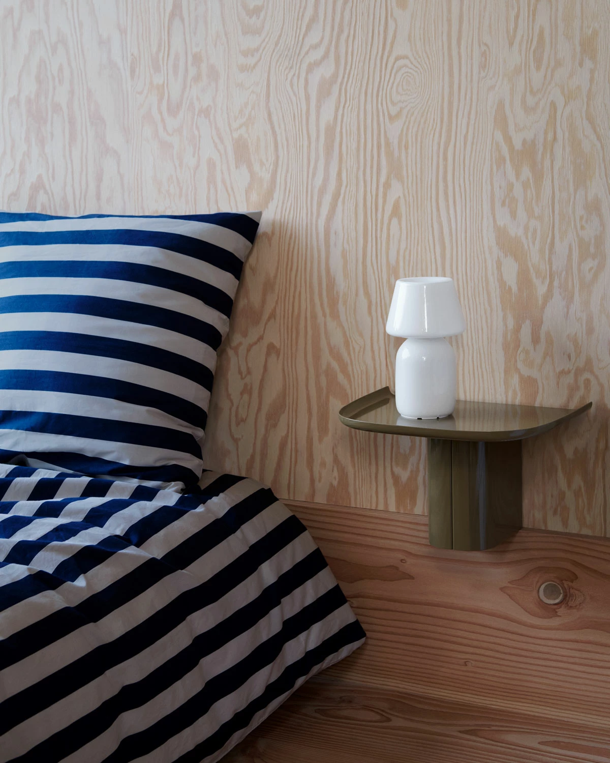 Hay Été Bettdeckenbezug Einzeln, 140x200 Cm, Midnight Blue/Hellgrau – Bild 4