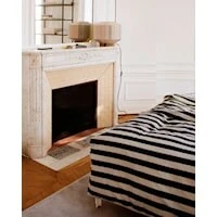 Hay Été Bettdeckenbezug Einzeln, 150x210 Cm, Midnight Blue/Hellgrau – Bild 5