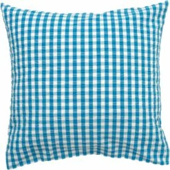 Juna Bæk & Bølge Kissenbezug 50x60 Cm, Blau / Birke