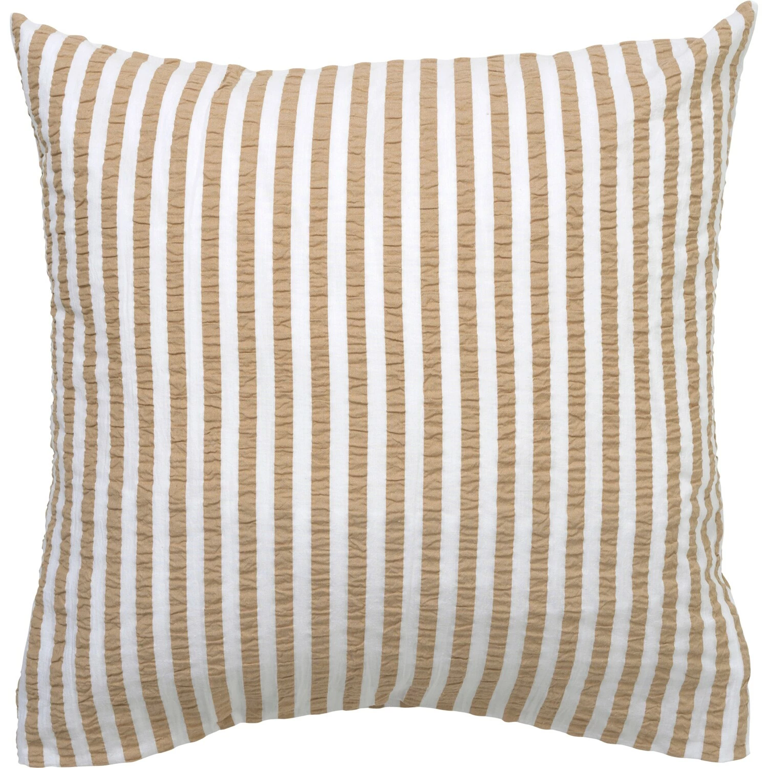Juna Bæk & Bølge Lines Kissenbezug 60x63 Cm, Sand / Weiß