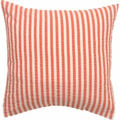 Juna Bæk & Bølge Lines Kissenbezug 60x63 Cm, Chili / Birke