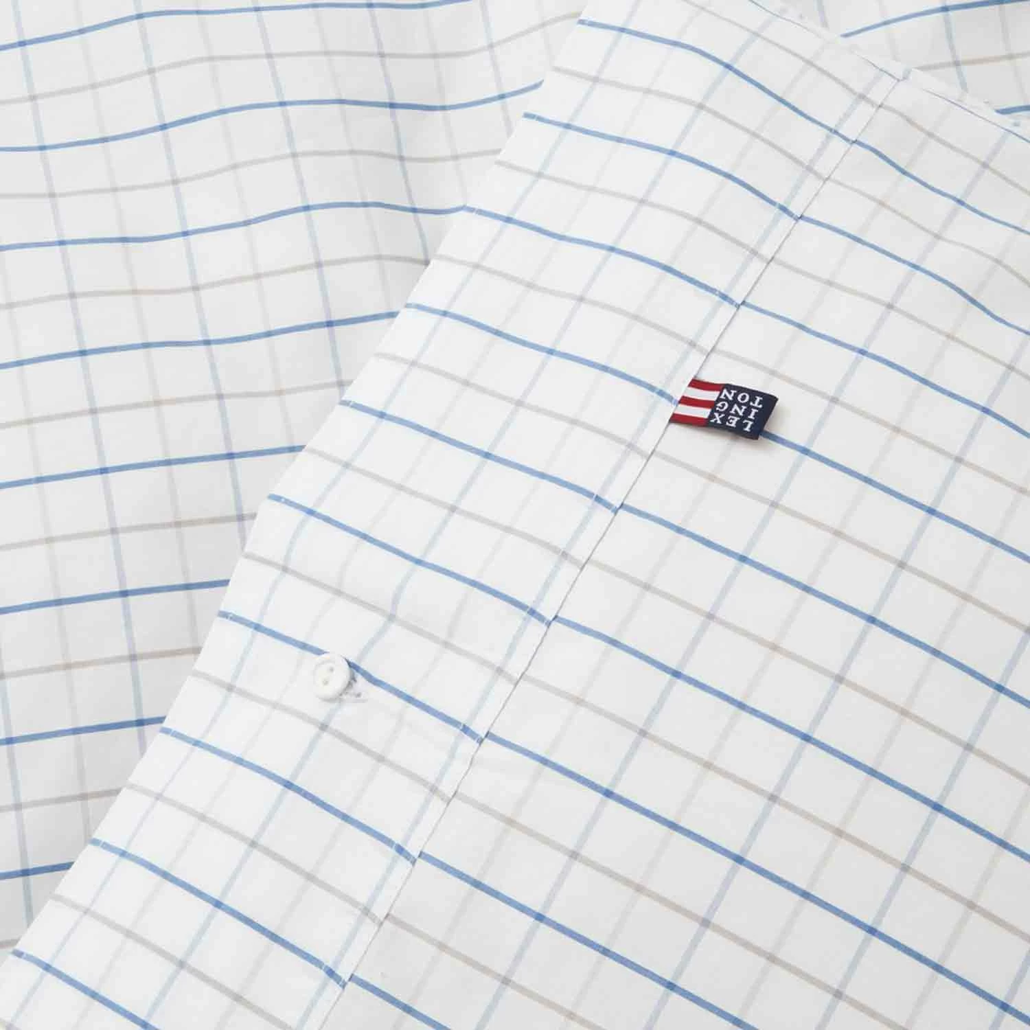 Lexington Checked Cotton Poplin Bettdeckenbezug, 150x210 Cm – Bild 3