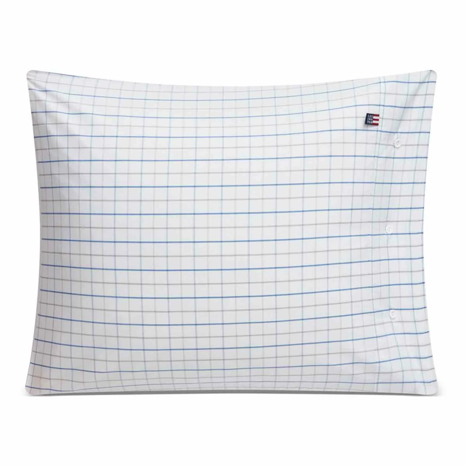 Lexington Checked Cotton Poplin Kissenbezug, 50x60 Cm