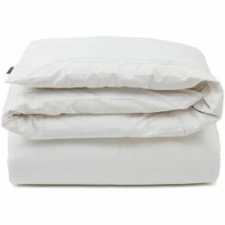 Lexington Deco Pleats Bettbezug Weiß, 220x220 Cm