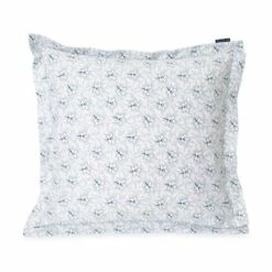 Lexington Flower Print Kissenbezug Hellgrau / Blau 65x65 Cm