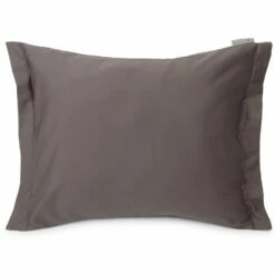 Lexington Hotel Cotton Sateen Kissenbezug 50x60 Cm, Charcoal Grey