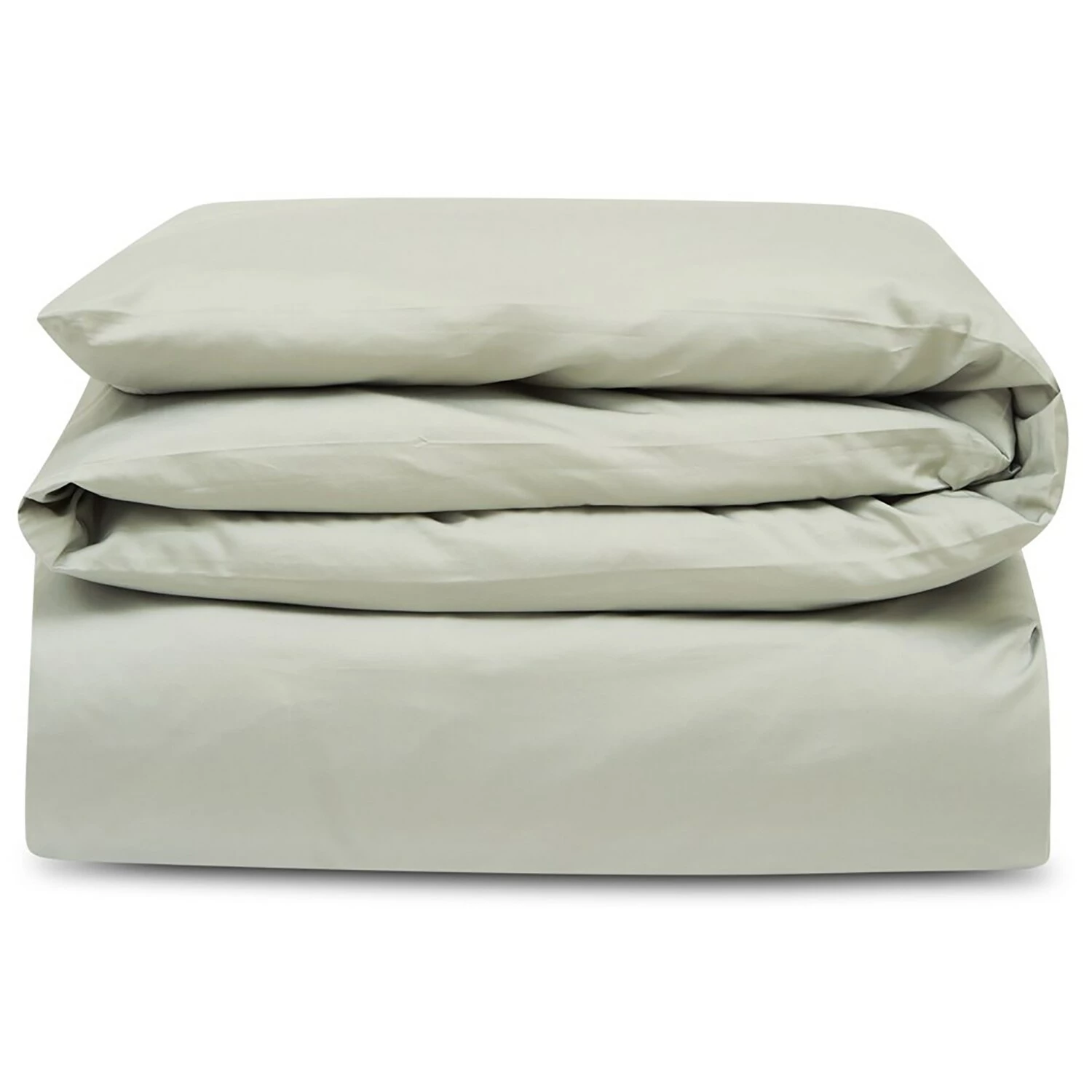 Lexington Hotel Cotton Sateen Bettdeckenbezug 220x220 Cm, Sage Green
