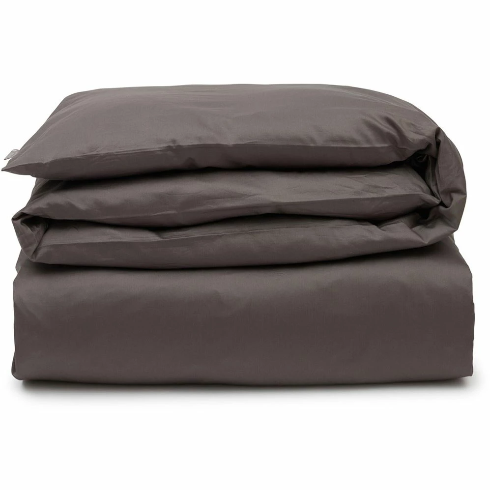Lexington Hotel Cotton Sateen Bettdeckenbezug 150x210 Cm, Charcoal Grey