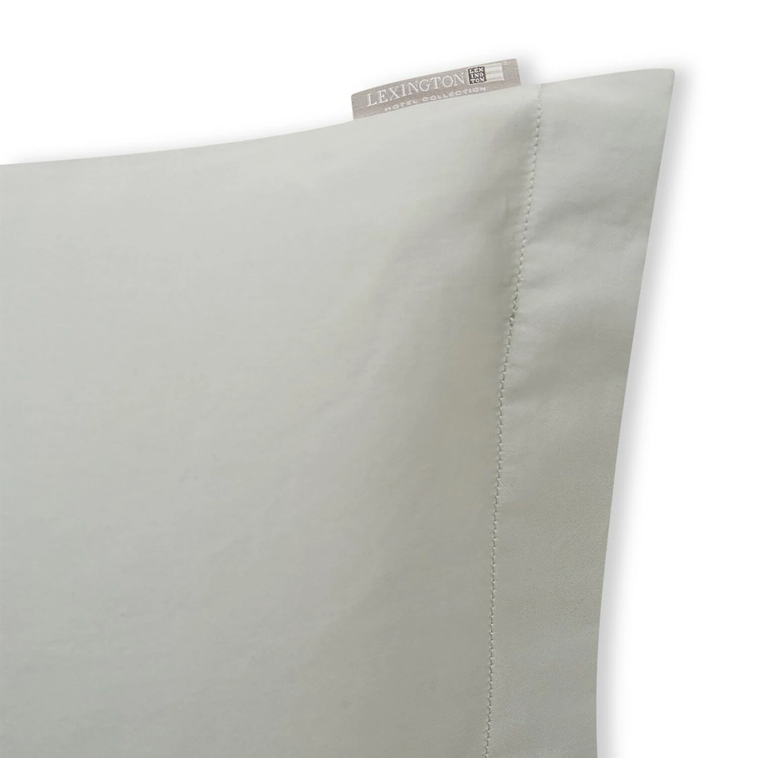 Lexington Hotel Sateen Kissenbezug Salbeigrün, 65x65 Cm – Bild 2