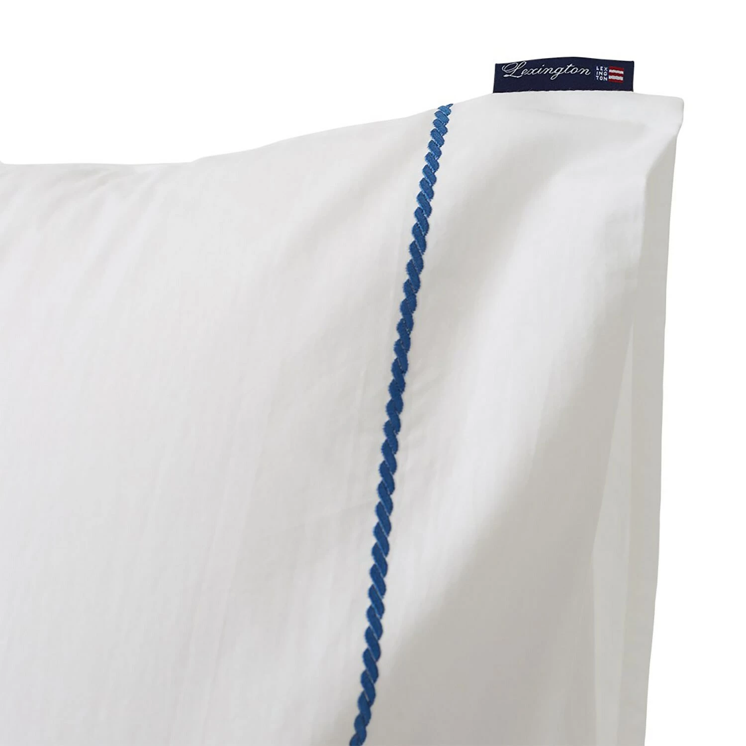 Lexington Rope Deco Embroidered Cotton Poplin Kissenbezug, 50x60 Cm – Bild 3