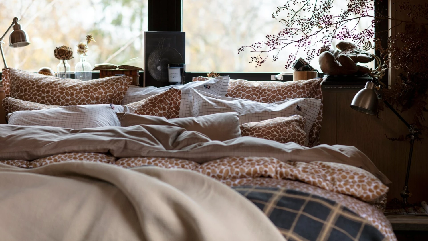 Lexington Printed Giraffe Kissenbezug, 50x90 Cm – Bild 3