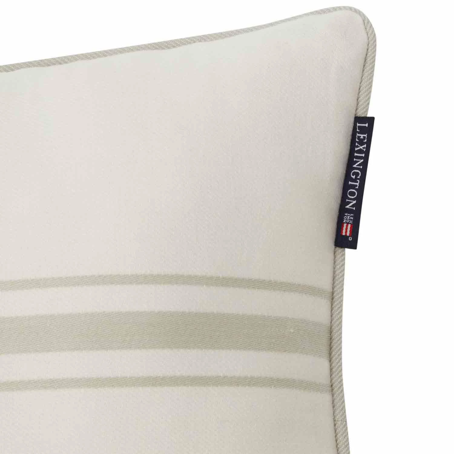 Lexington Small Center Striped Kissenbezug 30x50 Cm, Weiß – Bild 2