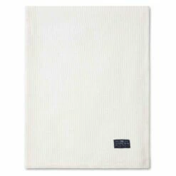 Lexington Stripe Quilted Cotton Tagesdecke Weiß, 160x240 Cm