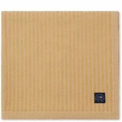 Lexington Striped Cotton/Viscose Tagesdecke 160x240 Cm, Oat