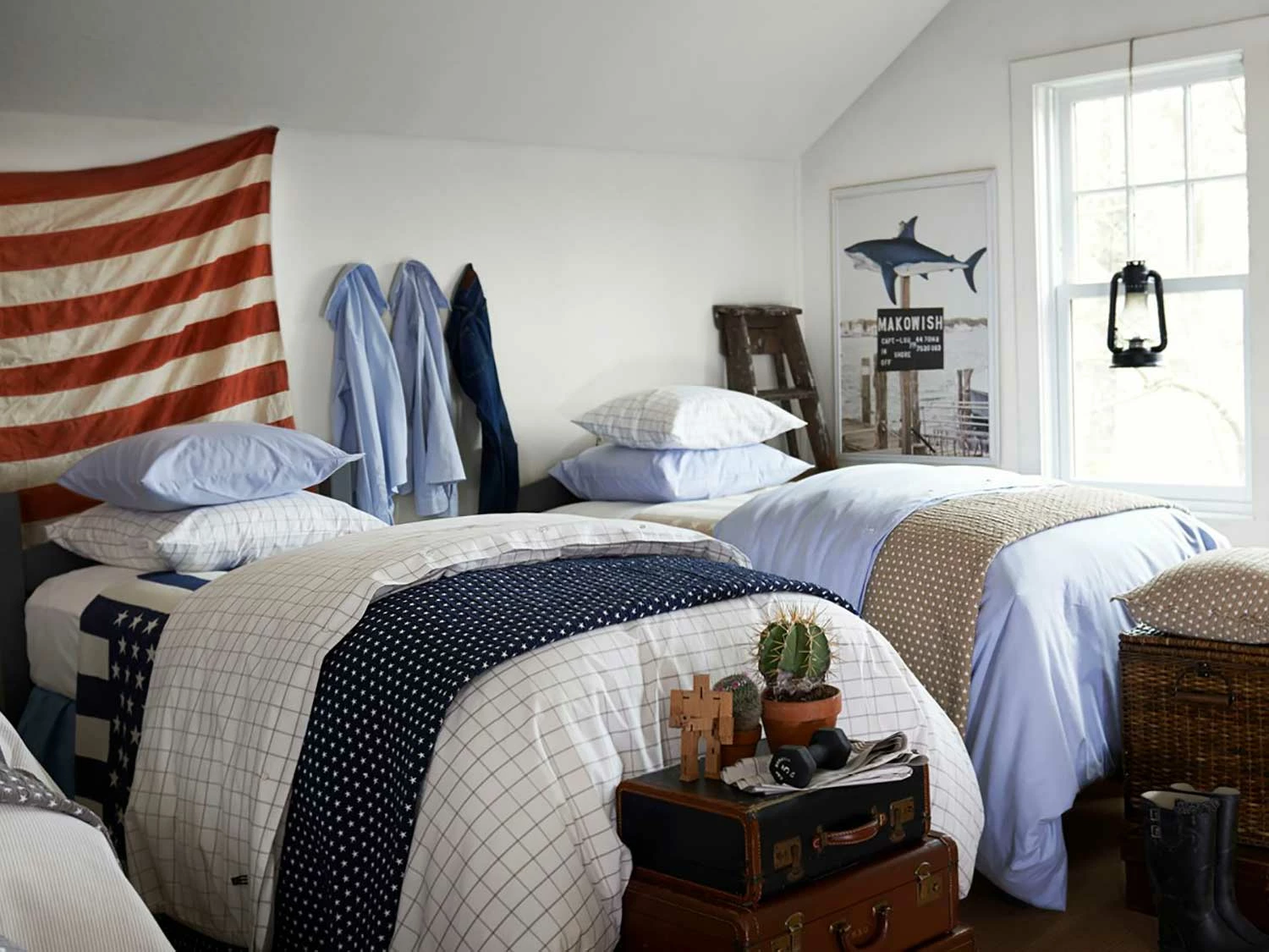 Lexington Tagesdecke Star 260 X 240 Cm, Marineblau – Bild 2