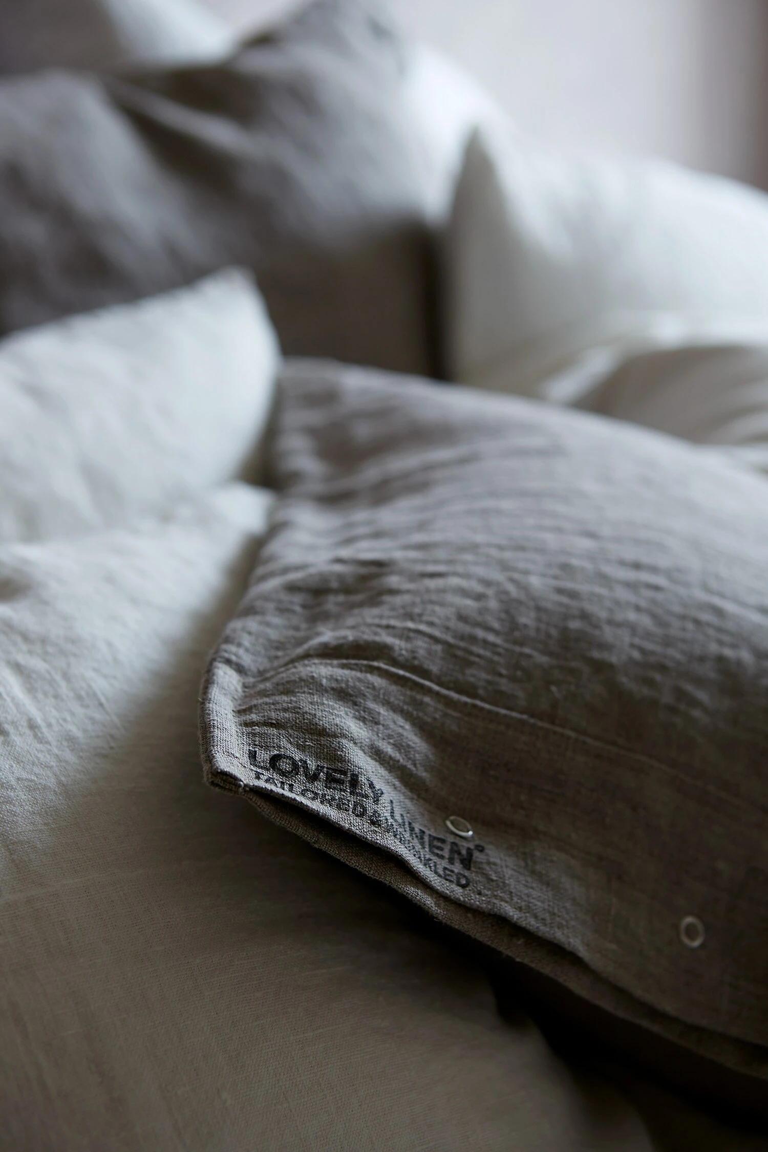 Lovely Kissenbezug 80x80 Cm, Natural Beige – Bild 2