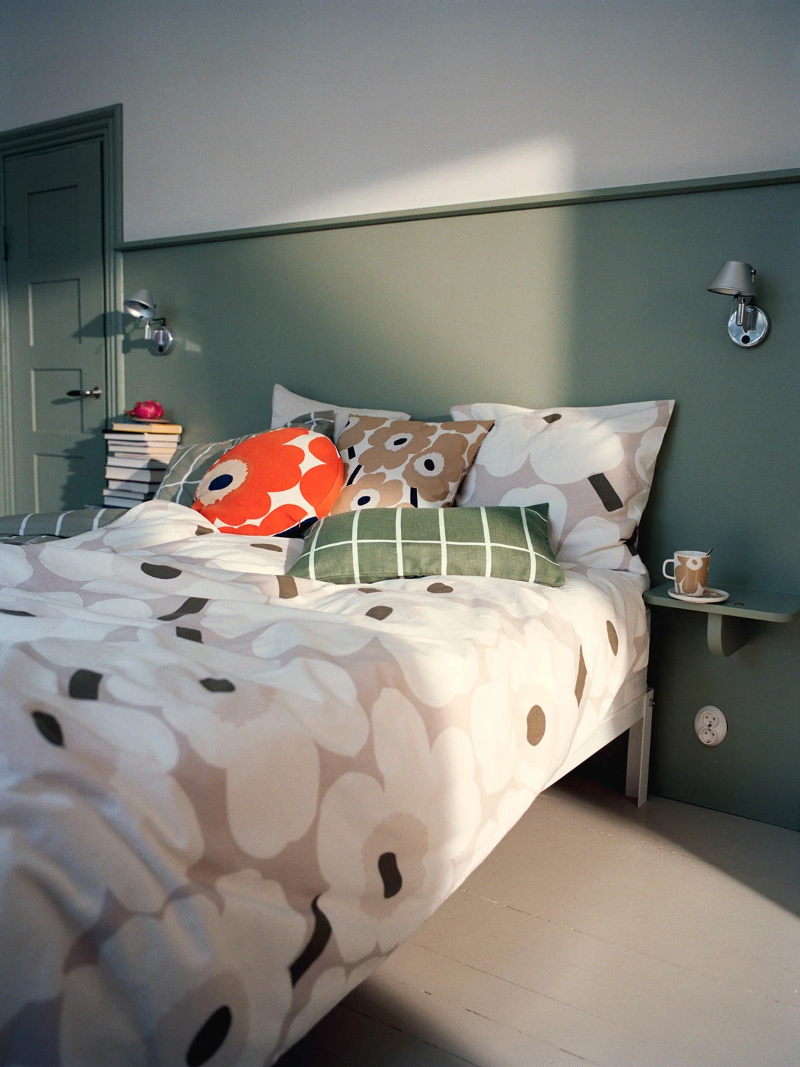 Marimekko Tiiliskivi Kissenbezug 50x60 Cm, Beige / Charcoal / Dunkelbraun – Bild 3