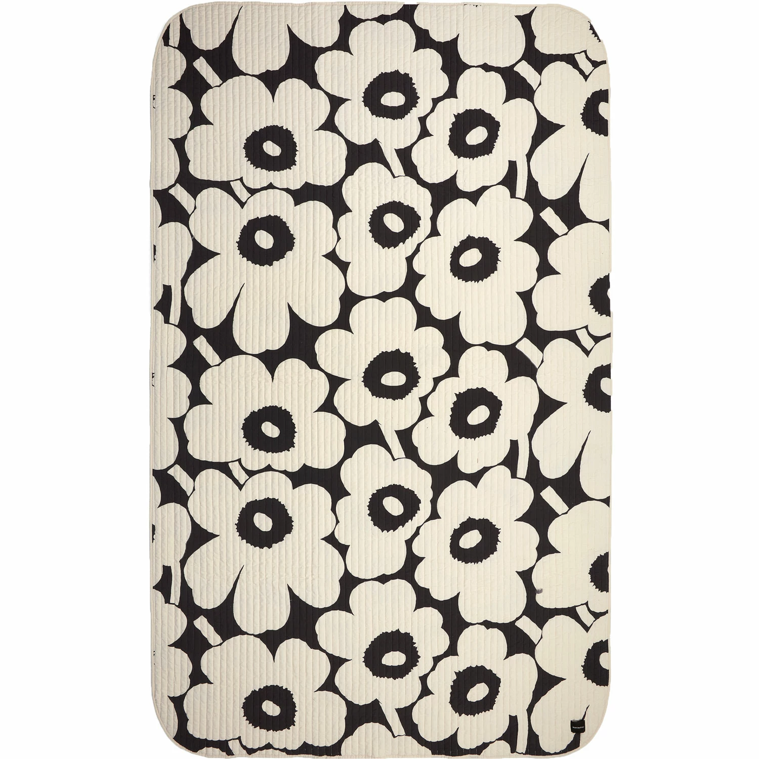 Marimekko Unikko Tagesdecke 160x260 Cm, Off-white / Charcoal