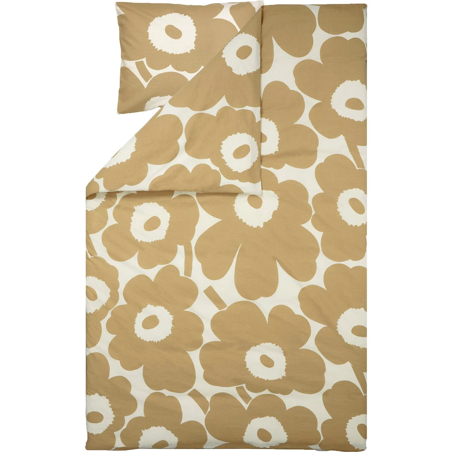 Marimekko Unikko Bettdeckenbezug Cotton / Beige, 150x210 Cm